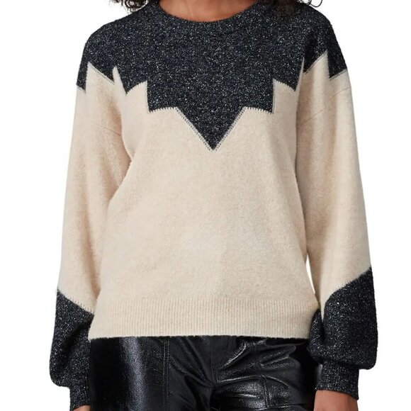 Joie Sweaters - Joie Sweater - Women's Single Cream Gray - Charcoal Grey